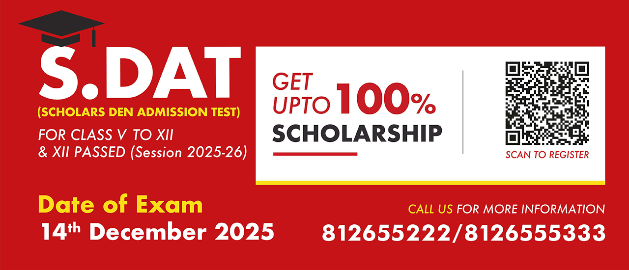 S.DAT Scholars Den Admission Test