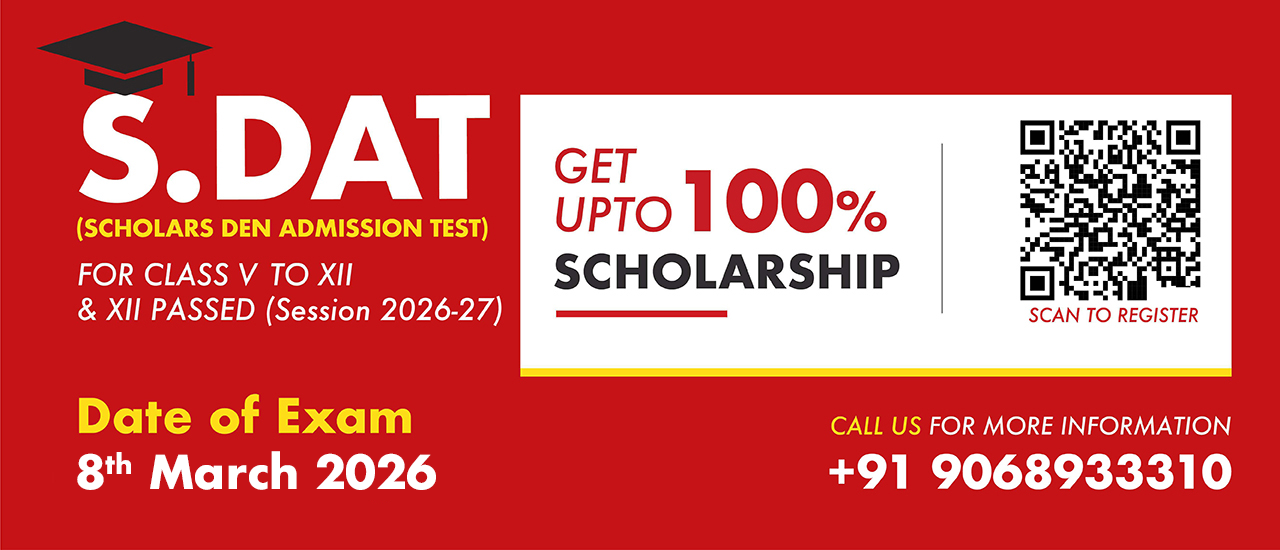 Scholarsden Admission Test 2026